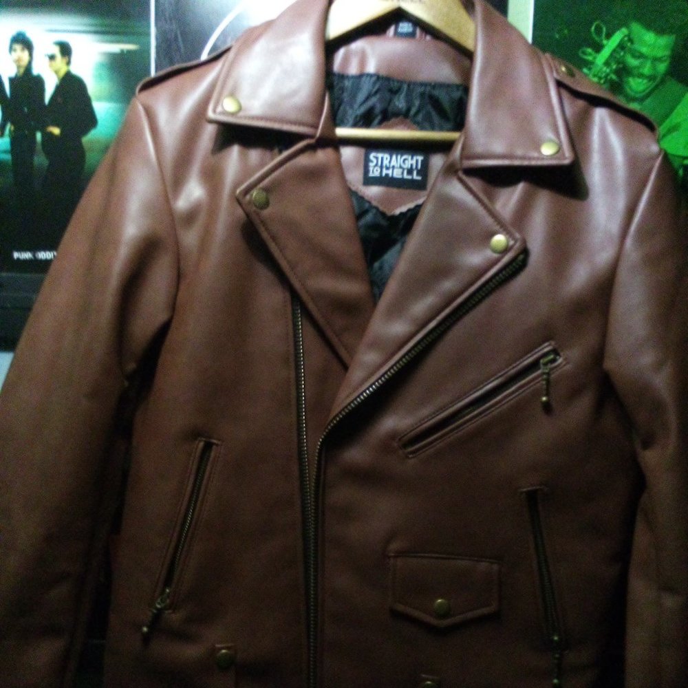 Straight to Hell vegan leather